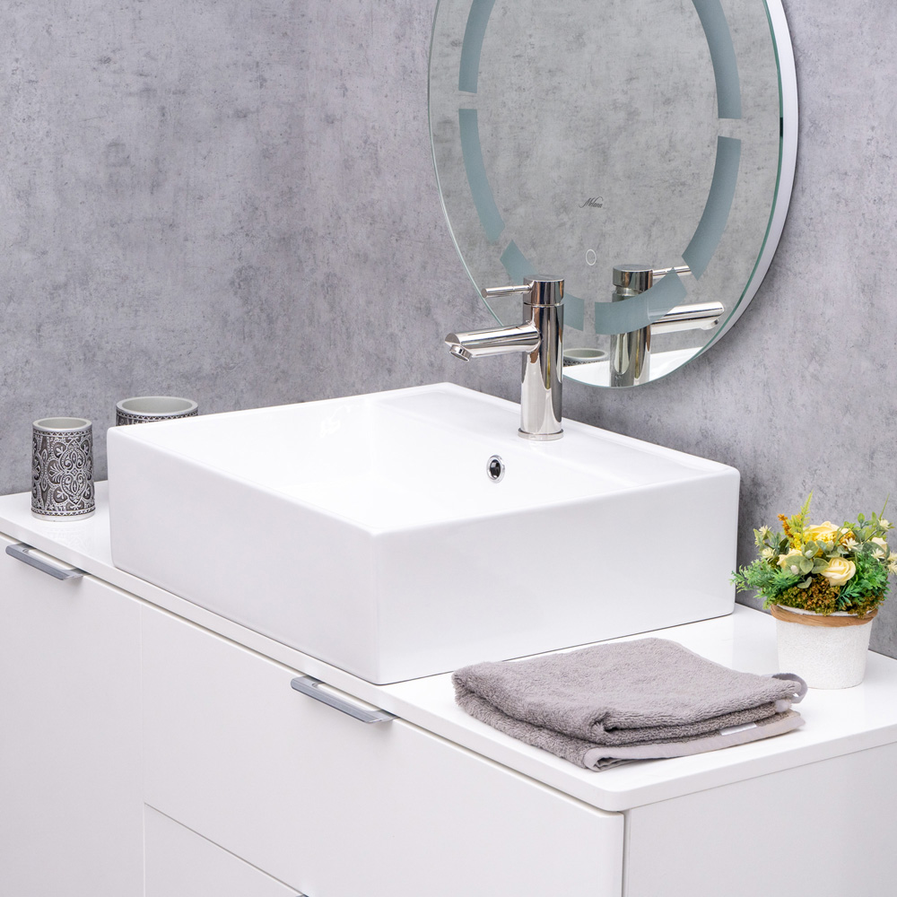 Накладная раковина melana mln-78182 78182-805