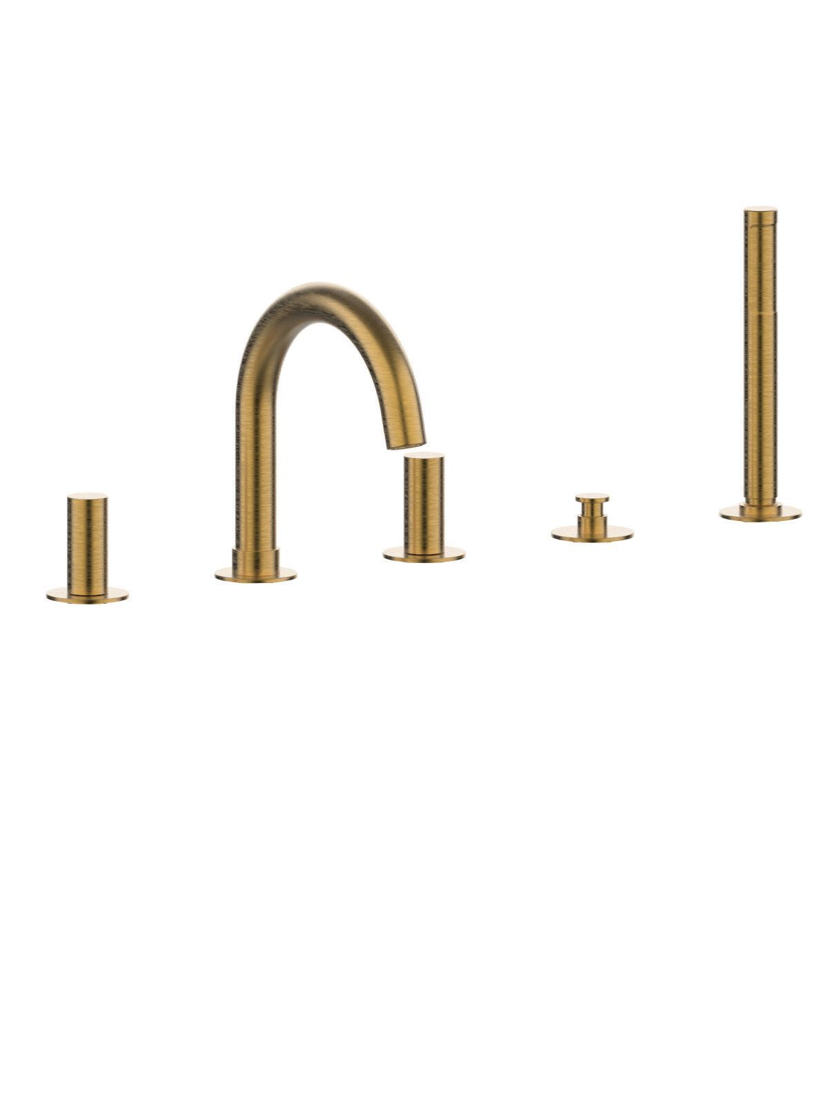 Встраиваемый смеситель для ванны с ручным душем Rubinetterie Frattini Pepe XL ARCH-00112668 - Вид №4