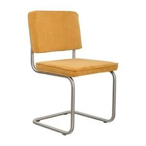 Стул Ridge Brushed Rib желтый