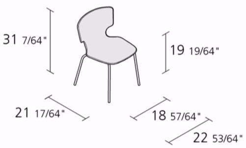 Alias Стул складной со съемной крышкой Enna erice sun-id-1437197 - Вид №2