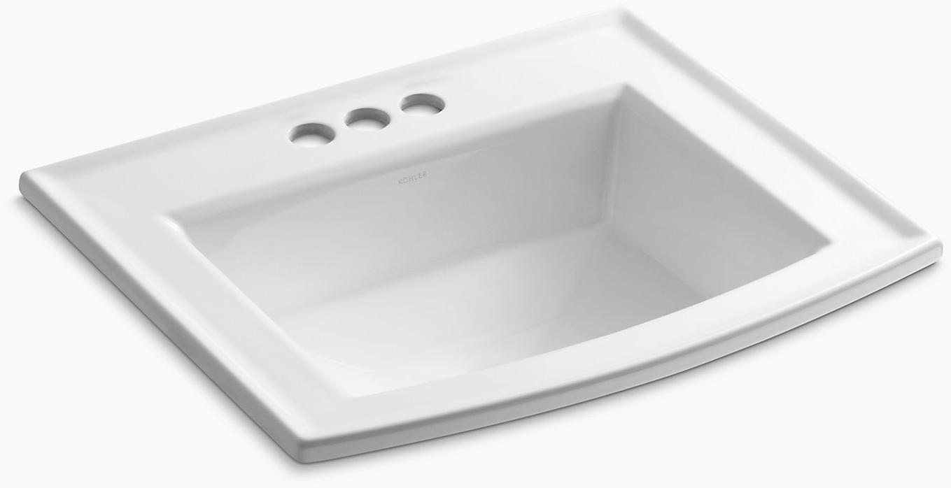 K-2356-4-95 Накладная раковина на столешницу  прямоугольная Kohler  - Вид №1