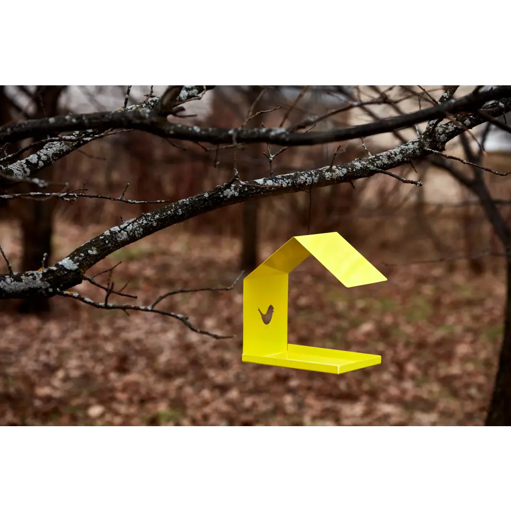 Кормушка для птиц цвет жёлтый Santreyd STLM-2124473 - Вид №3
