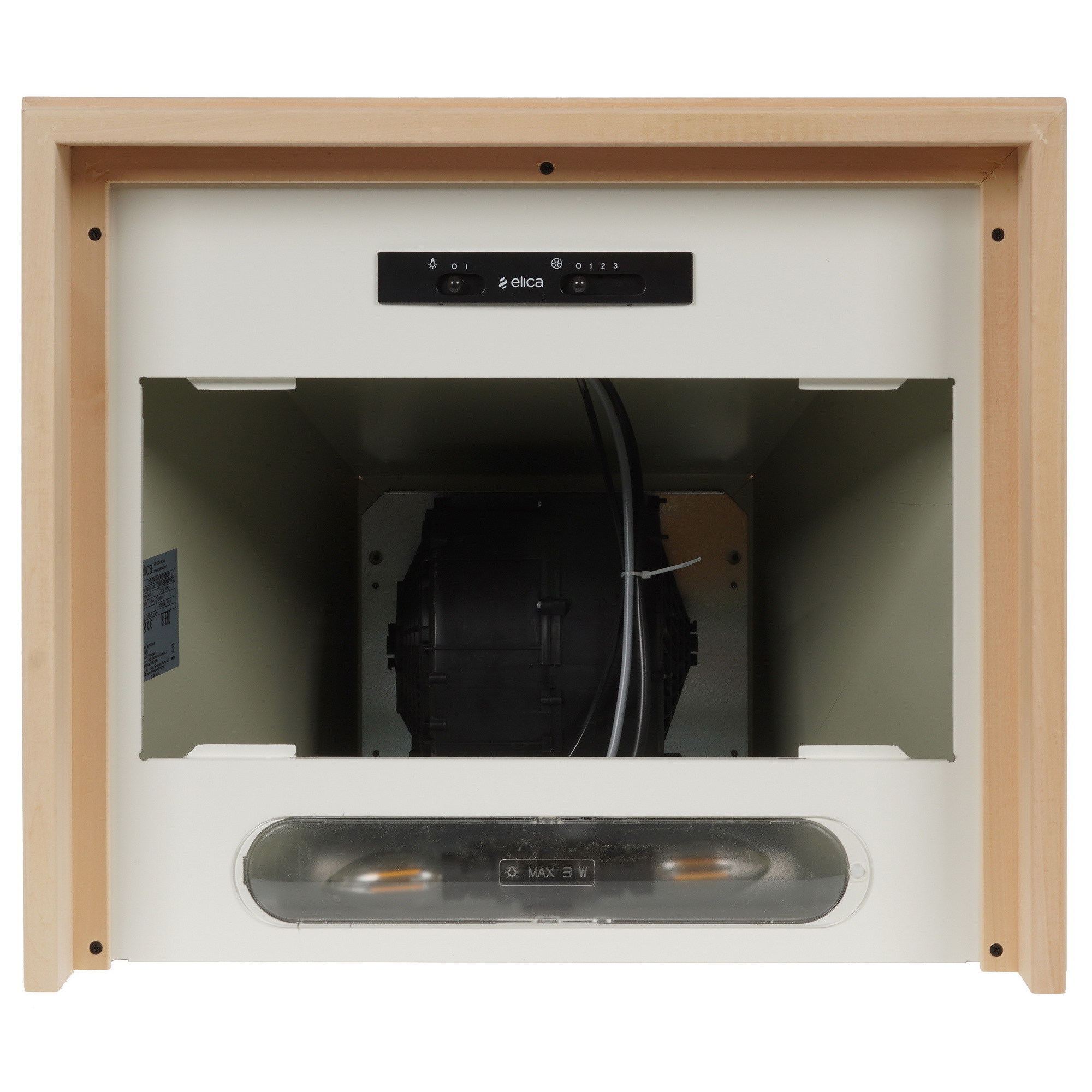 1106652 Вытяжка каминная Elica ORETTA WH/A/60 T.GREZZO белый/бежевый STDN-0149513 - Вид №7