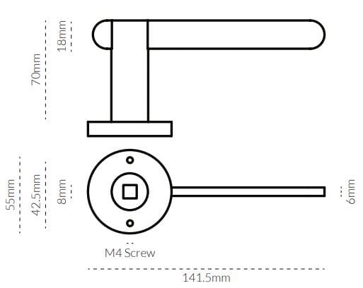 Латунная ручка на розетке Lo & Co Interiors INTERSECT ARCH-00031947 - Вид №6