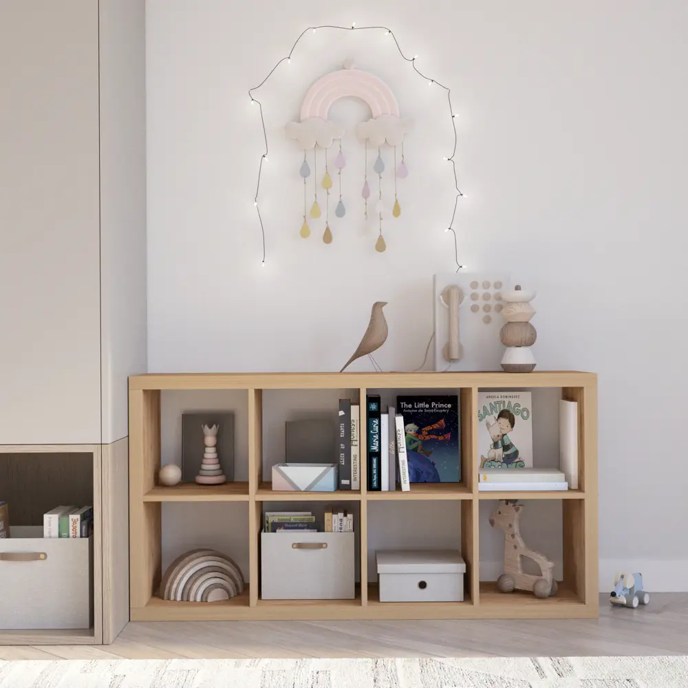 Стеллаж Konsensa Руан - 8 секций для элегантного хранения в классическом стиле 89410094 STLM-1573540 - Вид №5