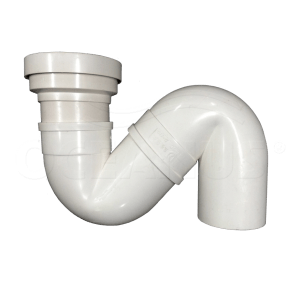 Сифон для чаши-генуя (пластик) вертикальный  Комплектующие Public Steel