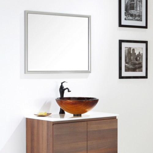 GV-390-19mm Накладная раковина на столешницу  прямоугольная Krausru  - Вид №8