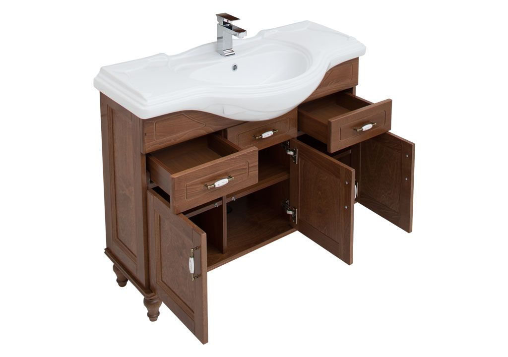 Мебель для ванной Aquanet Амелия S 105 орех 00234652 - Вид №3