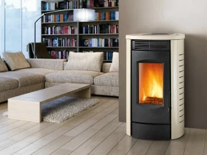 CAMINETTI MONTEGRAPPA Настенная стальная дровяная печь Top