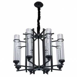 Люстра дизайнерская Ran черная прозрачная 669010508 SUPERNW ДИЗАЙНЕРСКИЕ, KOSMOS 056841 Черный