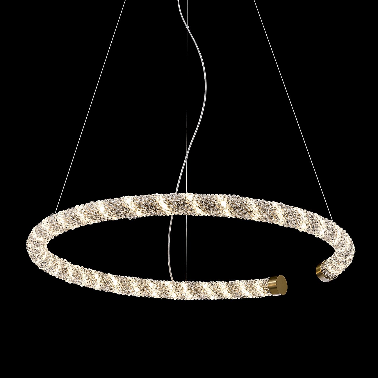 Светильник подвесной 120х60 см латунь Delight Collection P98040M brass DELIGHT COLLECTION ДИЗАЙНЕРСКИЕ 00-3883160 Золото;прозрачный  - Вид №1