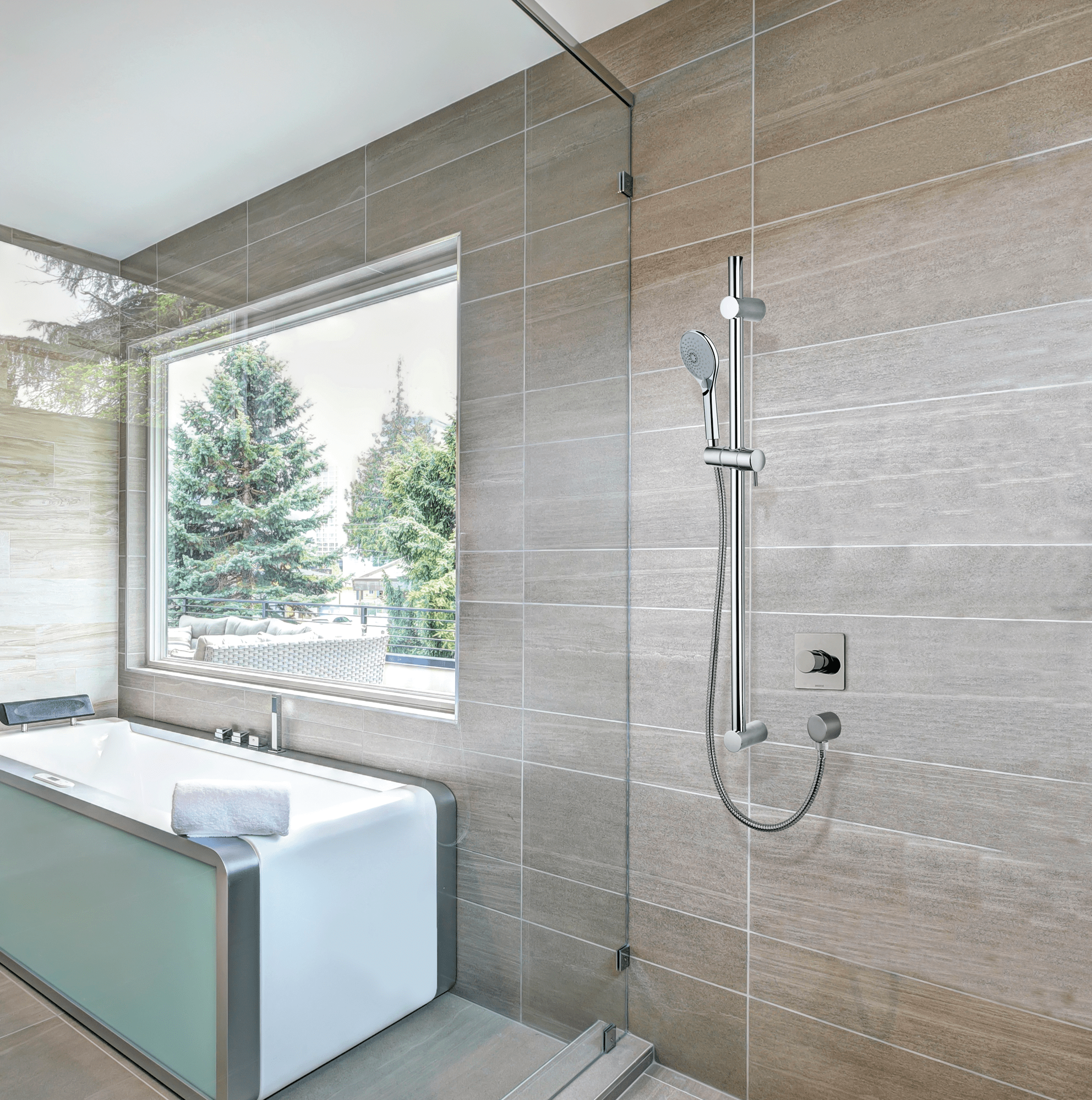 DC3037-2 Душевые комплекты SYNCRONIA/2 Ø 100 mm BOSSINI  - Вид №1