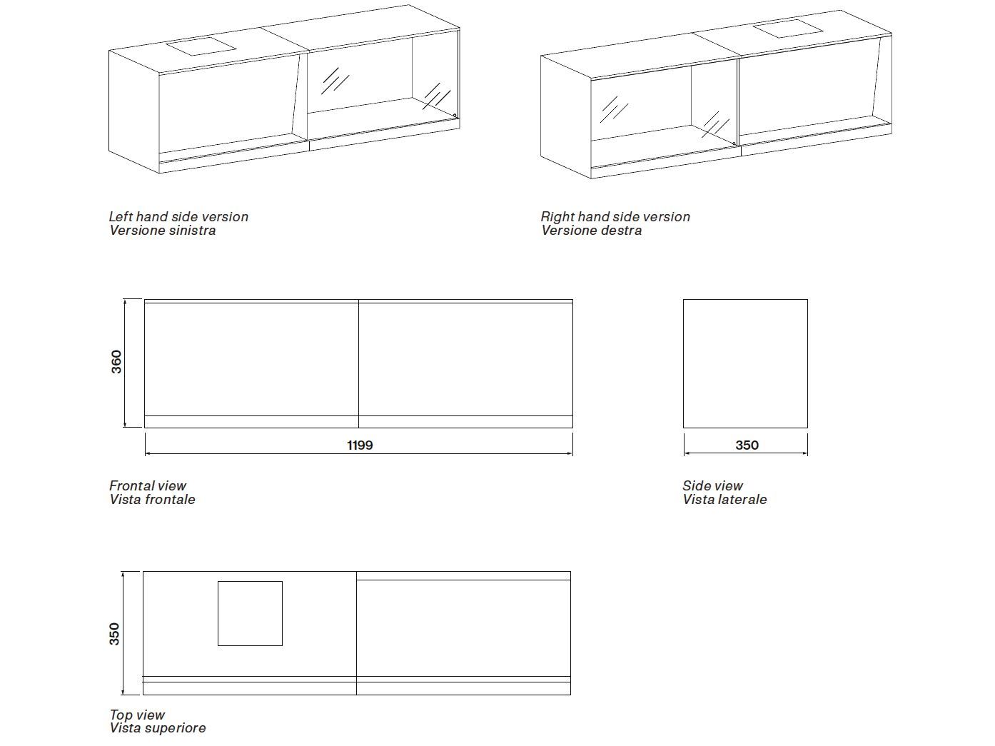 Стальная вытяжка со встроенным настенным освещением Falmec дизайн ARCH-00027134 - Вид №9