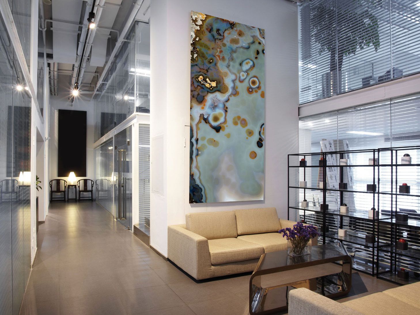 Декоративная панель из алюминия, стекла или ПММА Tecnografica драгоценные камни ARCH-00073370