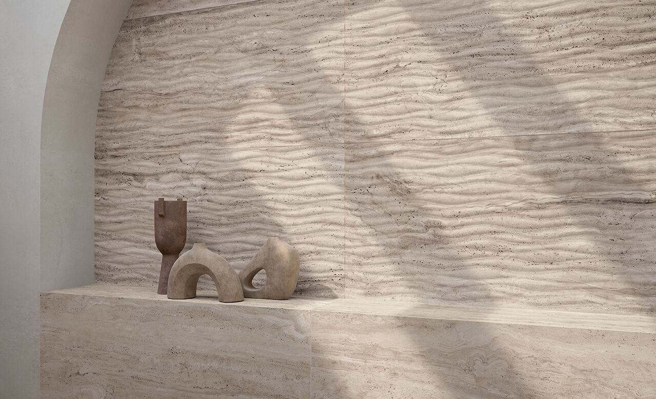 Напольное / керамогранит с эффектом травертина CERAMICA FONDOVALLE Royal Travertino ARCH-00055517 - Вид №1