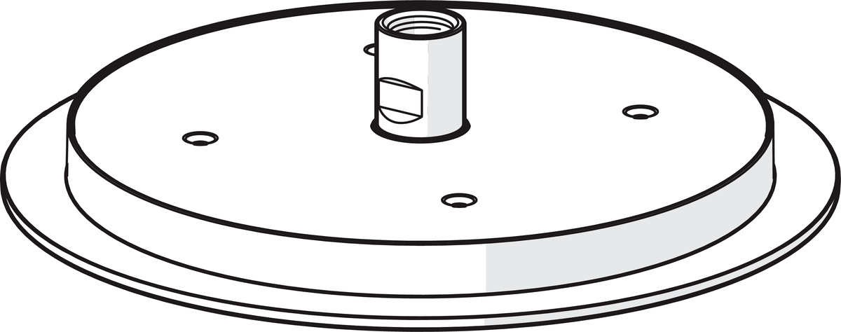 Oras 232080 Верхний душ 232080 Hydra Хром  - Вид №2