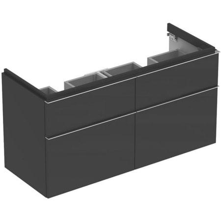 840522000 Шкафчик для двойной раковины Geberit iCon, с четырьмя выдвижными ящиками Geberit  - Вид №6