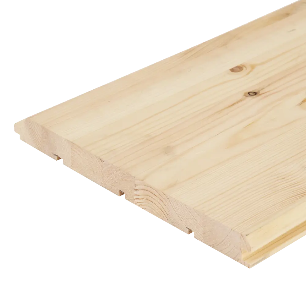 Имитация бруса Оптима клееная 28х295х6000 мм хвоя Santreyd STLM-2059699