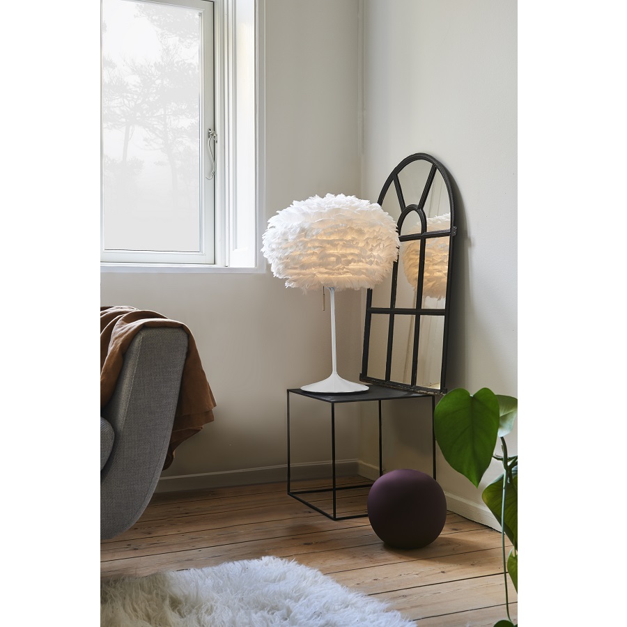 Торшер настольный Champagne с USB, белый, 42 см UMAGE 4045 - Вид №1