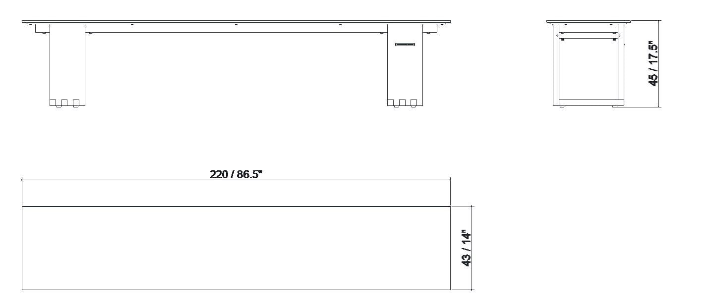 Садовая скамейка из тикового дерева MAMAGREEN Aiko ARCH-00017125 - Вид №3