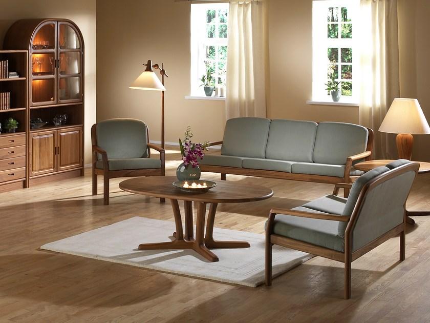 Dyrlund 3-х местный деревянный диван  1613/3  - Вид №1