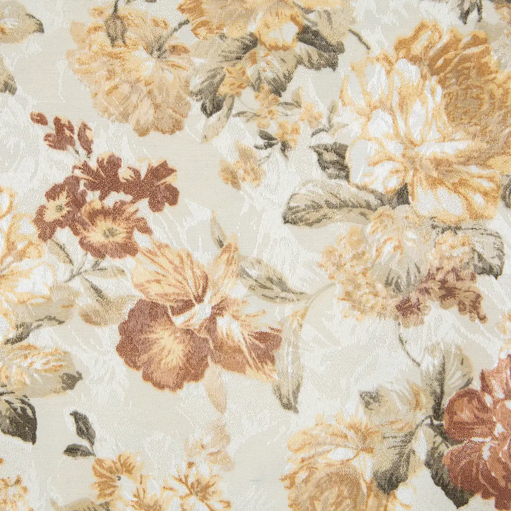 Ткань «Печать маки», 150 см, цветы, цвет коричневый ТОРГОВЫЙ ДОМ ТЕКСТИЛЬ STLM-2189088 - Вид №2