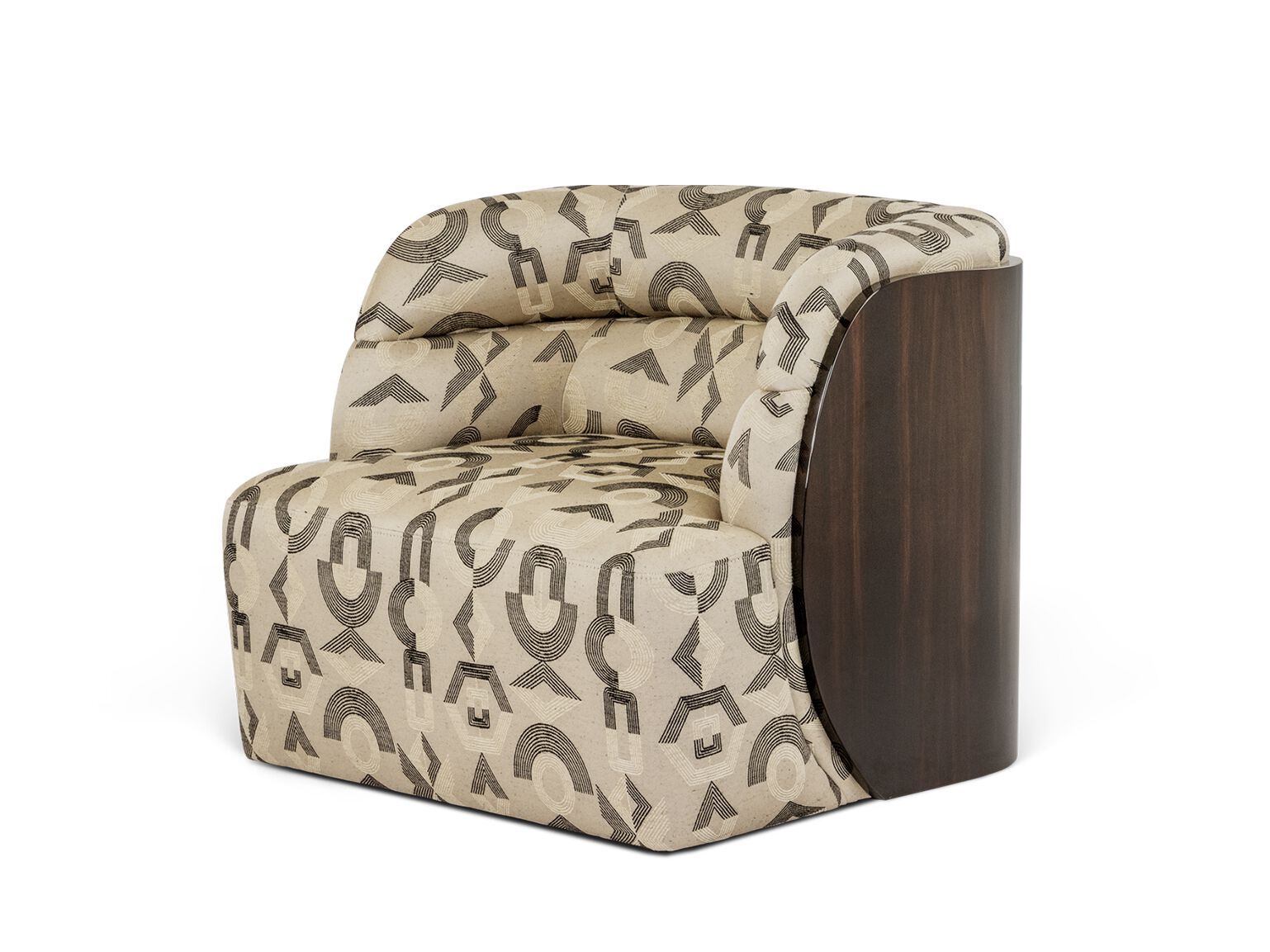 Тканевое кресло с подлокотниками JOSÉ LEITE DE CASTRO DIBA ARCH-00105267