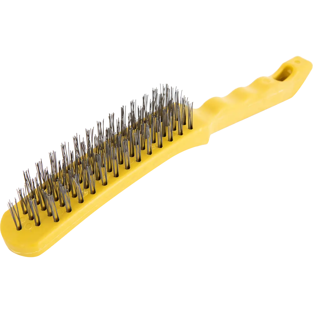 Щетка по металлу Santreyd пятирядная с пластиковой ручкой 260 мм 86487342 STLM-0843940