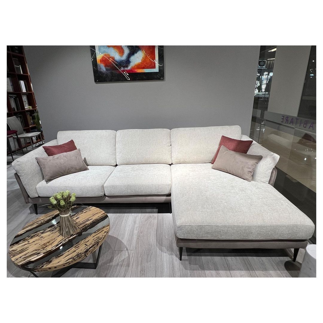 Круглый журнальный столик из дуба и смолы alcarol Bricola ARCH-00050579 - Вид №1