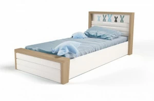 Кровать ABC-KING 190х90 №6MIX BUNNY №6 с под.мех и мяг.изнож