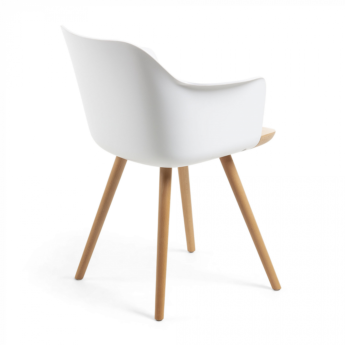 057922 Кресло KLAM пластиковое белое La Forma Klam  - Вид №4