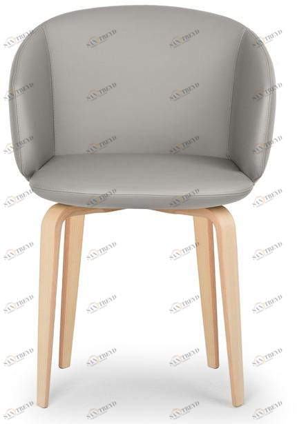 True Design Мягкое кожаное кресло с подлокотниками Not sun-id-1420811