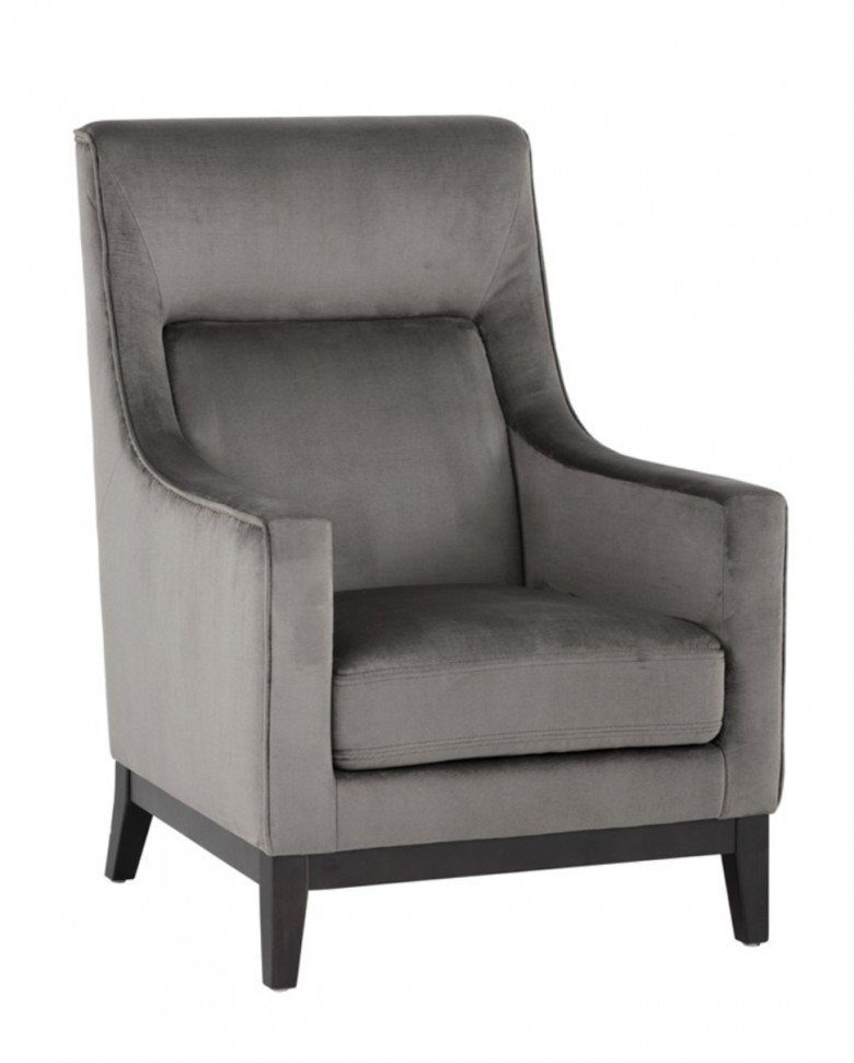 Кресло Michael серое ICON DESIGNE ДИЗАЙНЕРСКИЕ 178018 Серый  - Вид №1