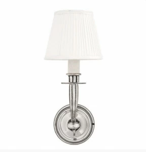 Бра Parisienne Single от Eichholtz 108073 EICHHOLTZ  059754 Белый;хром