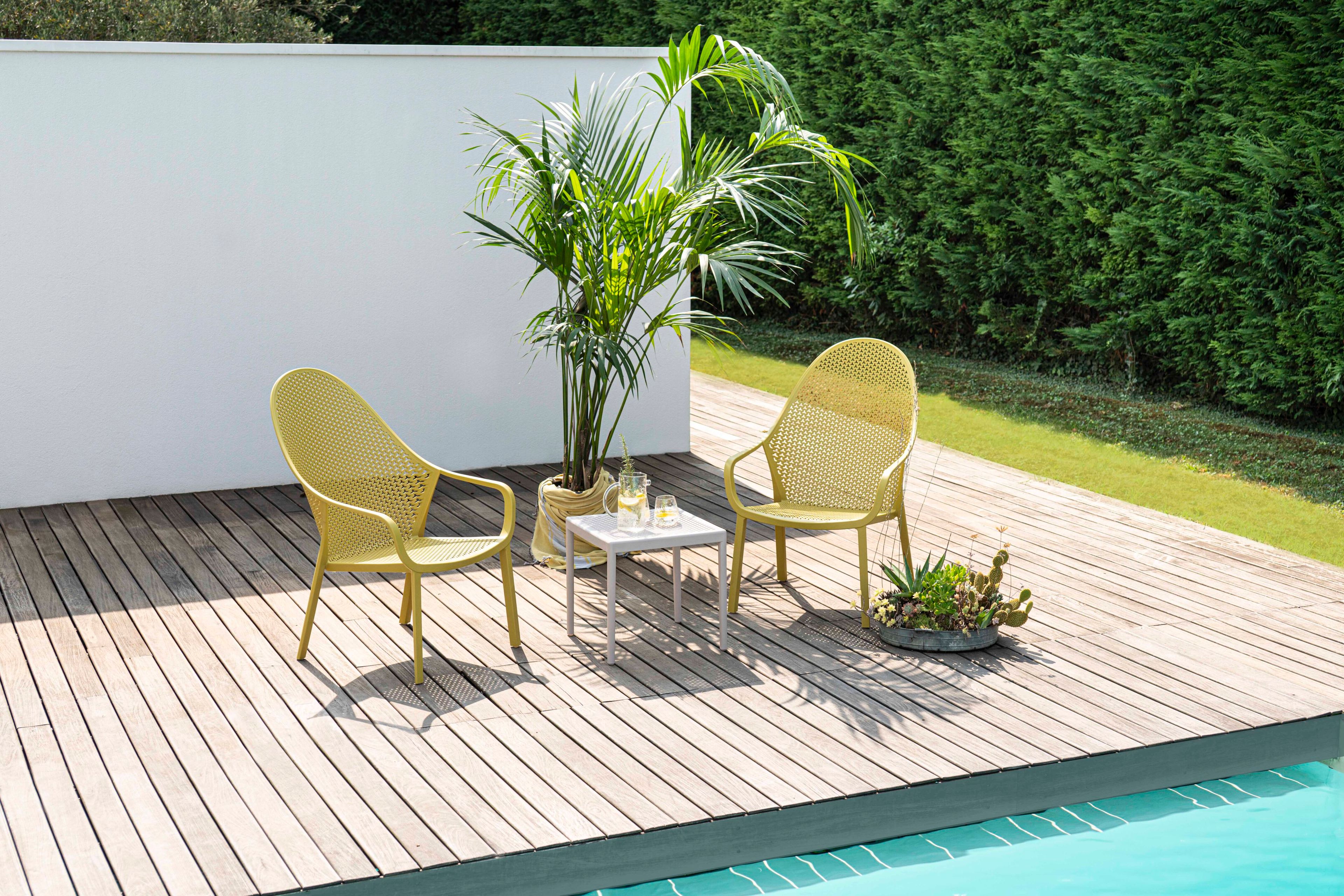 Кресло из инженерного пластика с подлокотниками GABER Gianet ARCH-00095037 - Вид №5