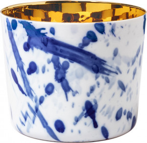 10665131 Sieger by Furstenberg Кубок для игрист.вина Sieger by Furstenberg "Глоток золота.Капли" 300мл (белый) Фарфор