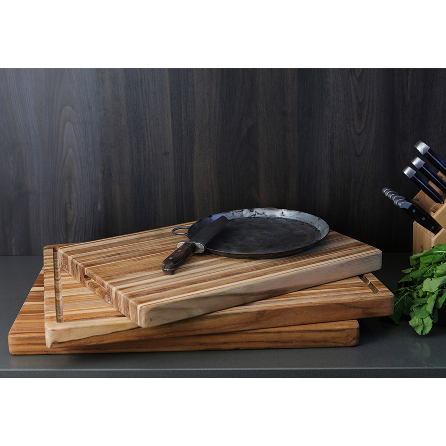 TH109 Доска для мяса traditional 51x38 см TEAKHAUS  - Вид №6