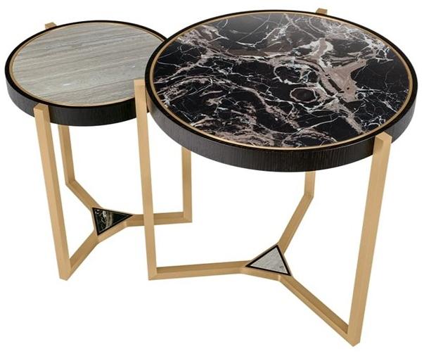 FRATO Круглый журнальный столик из латуни sun-id-1481333 - Вид №1