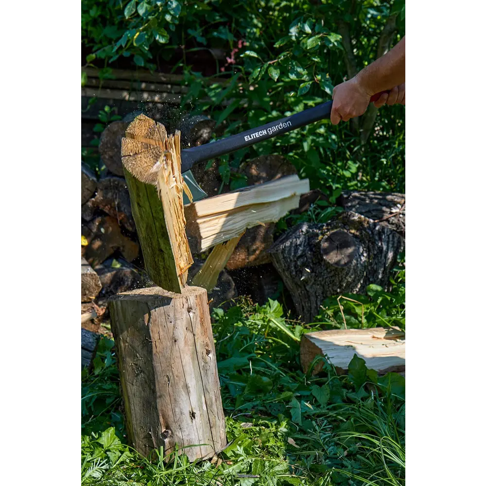 Топор Elitech Garden SA2350 2.35 кг рукоятка двухкомпонентная 71.5 см STLM-2063106 - Вид №8
