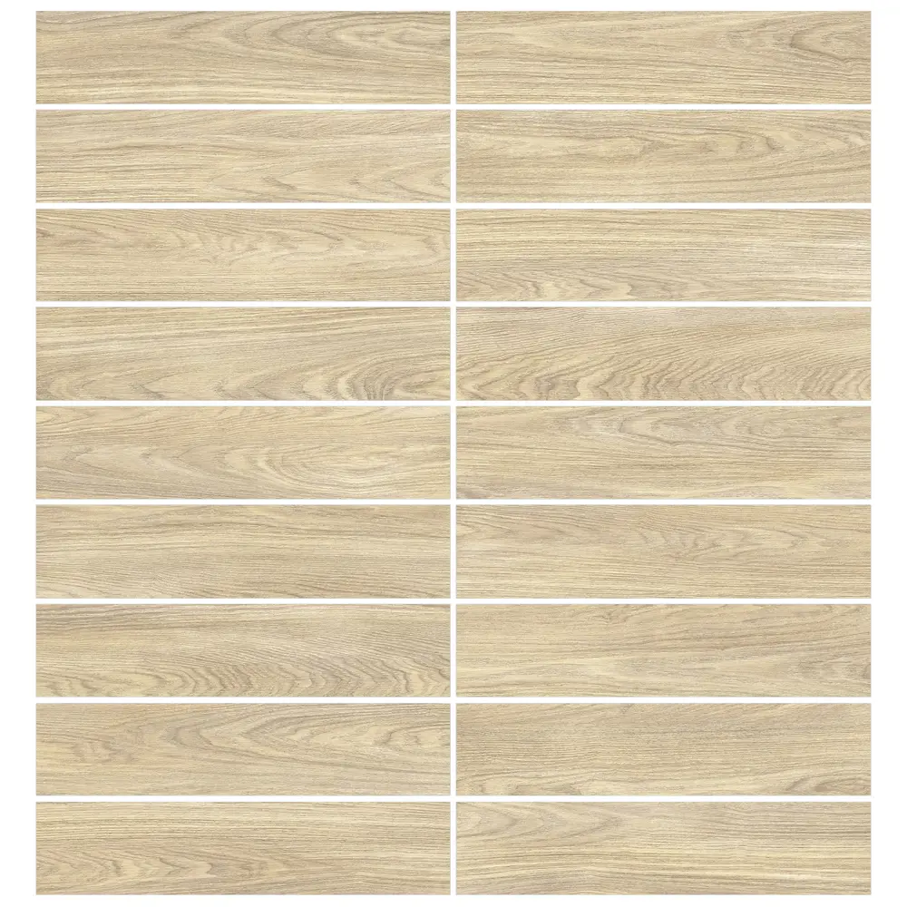 Глазурованный керамогранит Alma Ceramica Forest 40 15.1x60.2 см 1.82 м² матовый цвет бежевый STLM-2061854 - Вид №2