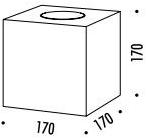 DAVIDE GROPPI Торшер из бетона Q sun-id-1491194 - Вид №3