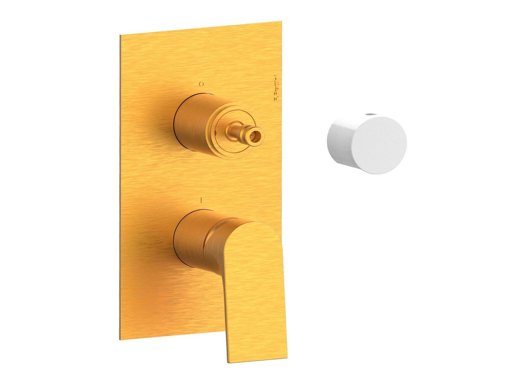 Однорычажный встраиваемый смеситель для душа с переключателем Rubinetterie Frattini Нарцисс ARCH-00057077