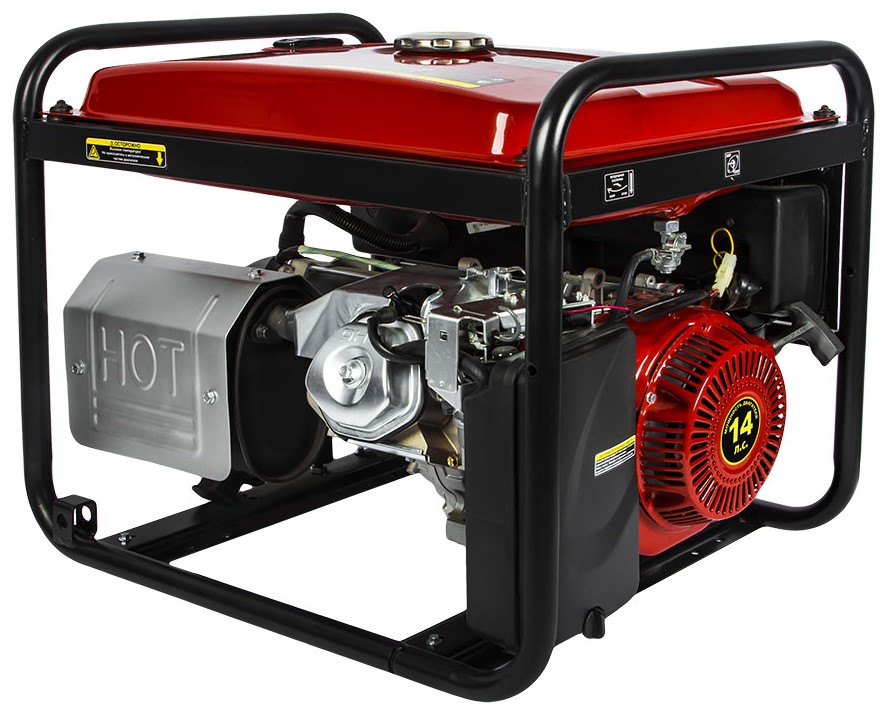 Электрогенератор   бензиновый DDE G650EA 1312152 STDN-0065689 - Вид №3