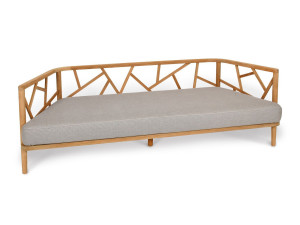 Садовый диван из тикового дерева