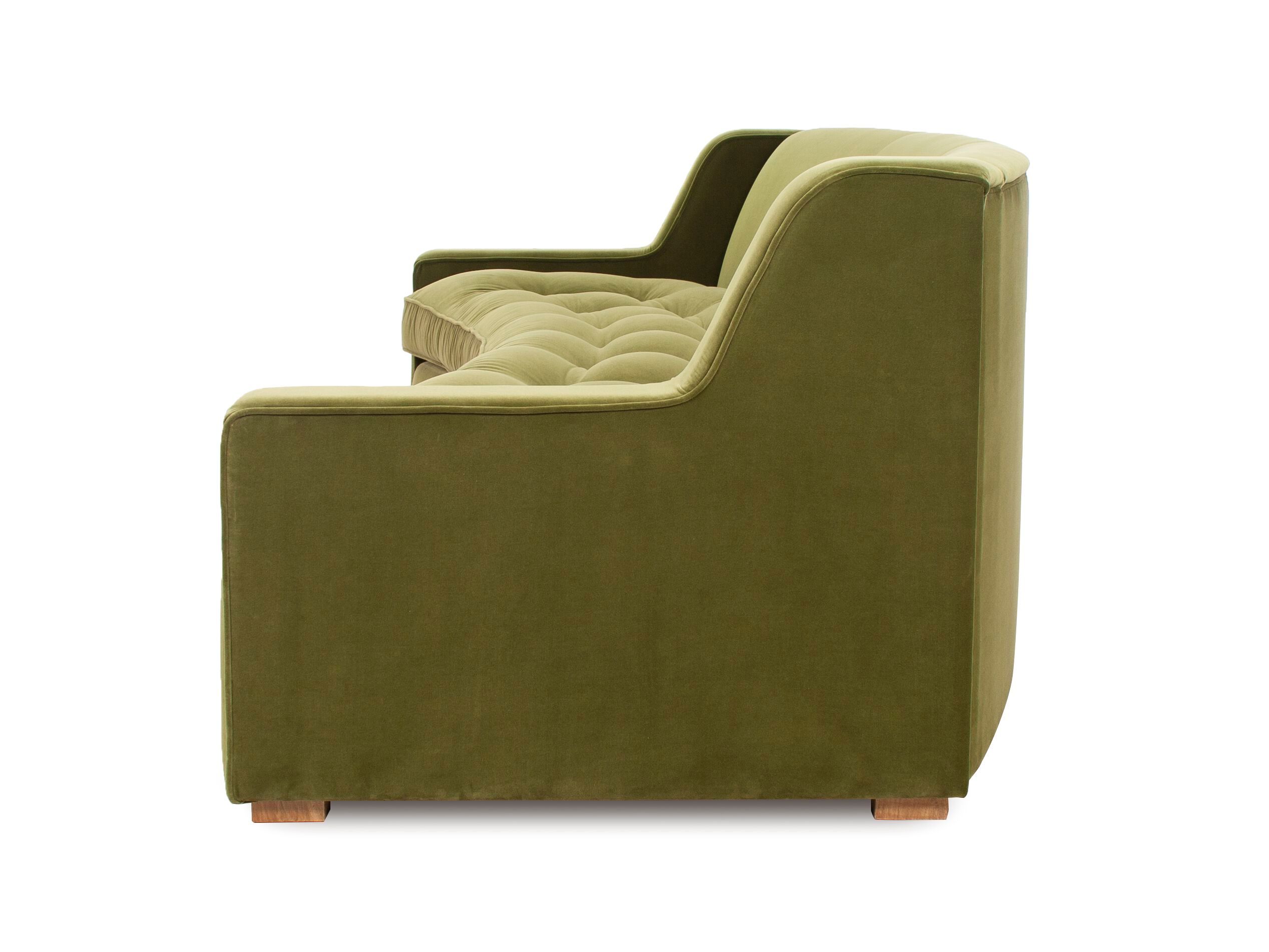 Изогнутый капитонный диван CREARTE COLLECTIONS круглый ARCH-00038444 - Вид №2