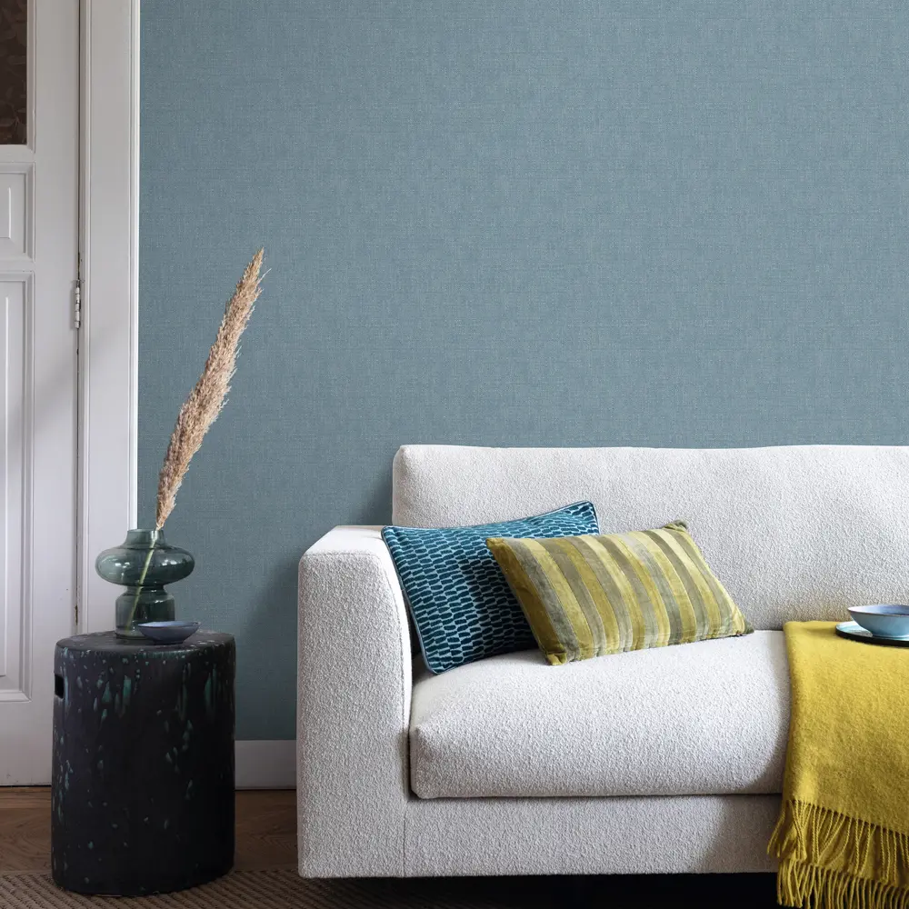 Обои флизелиновые Inspire Fabrik синие 1.06 м 644180 STLM-2098959 - Вид №3