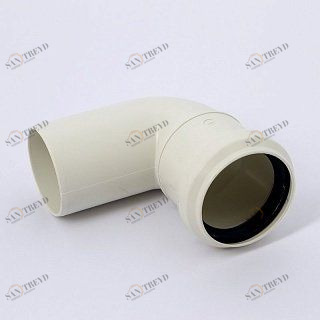 Отвод 87 SINIKON D50 мм ВН шумоизолированный Комфорт 504035K