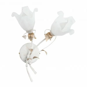 Бра настенное белое Alfa Estera New 17072 ALFA ФЛОРИСТИКА 00-3931121 Белый
