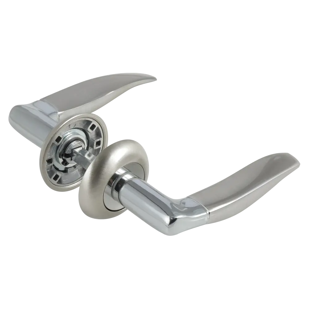 EDSON Дверные ручки для межкомнатных дверей в стиле никель 85168551 STLM-0059338