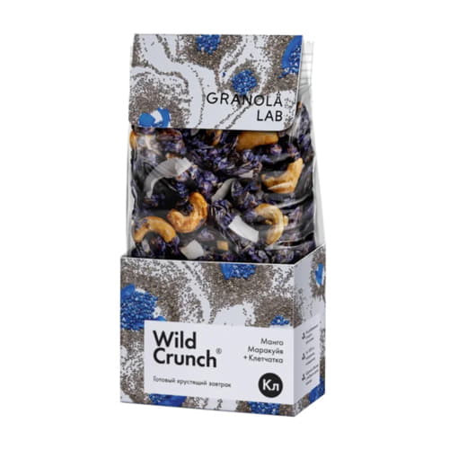 Кранч-гранола Манго маракуйя клетчатка Granola.Lab 260 г Santreyd 13355 - Вид №1